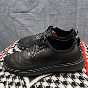 %Size 13 Cole Haan ZeroGrand Shoes Black Stitchlite Knit Men / D3